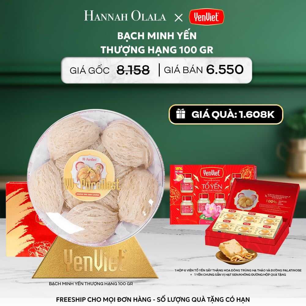  DEAL 5: BẠCH MINH YẾN 100gr 