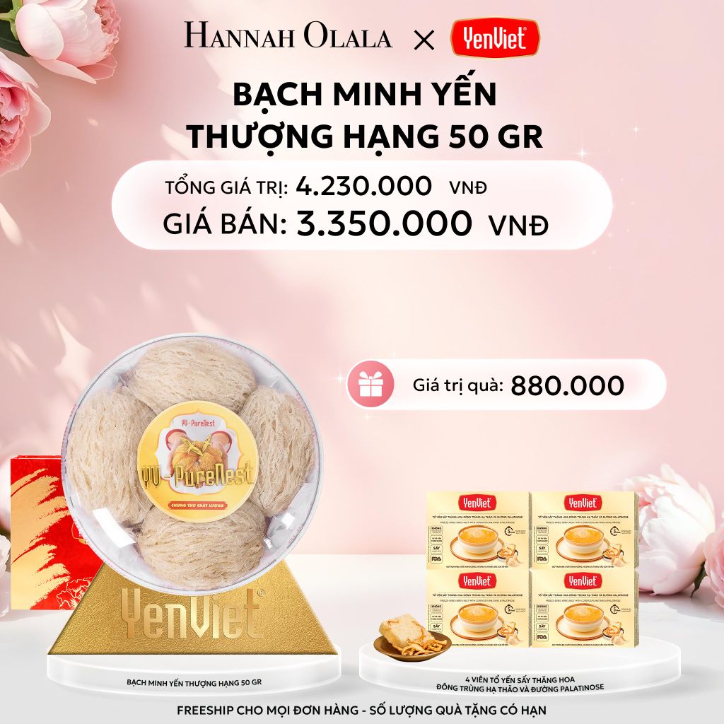  E327: DEAL 6: BẠCH MINH YẾN 50gr 