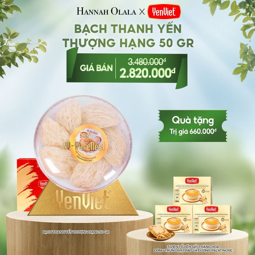  E98_DEAL 7: BẠCH THANH YẾN 50GR 