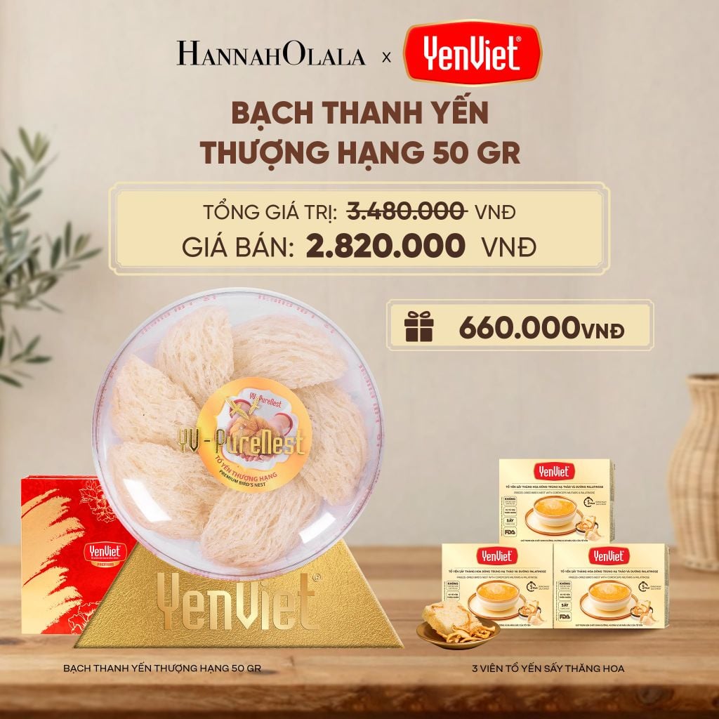  BẠCH THANH YẾN 50gr - DEAL 7 - D257 