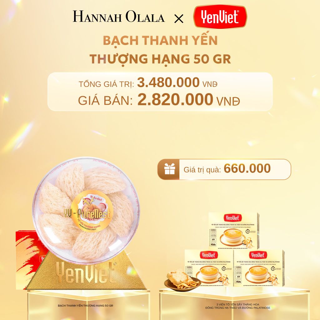  C870_DEAL 7: BẠCH THANH YẾN 50gr 