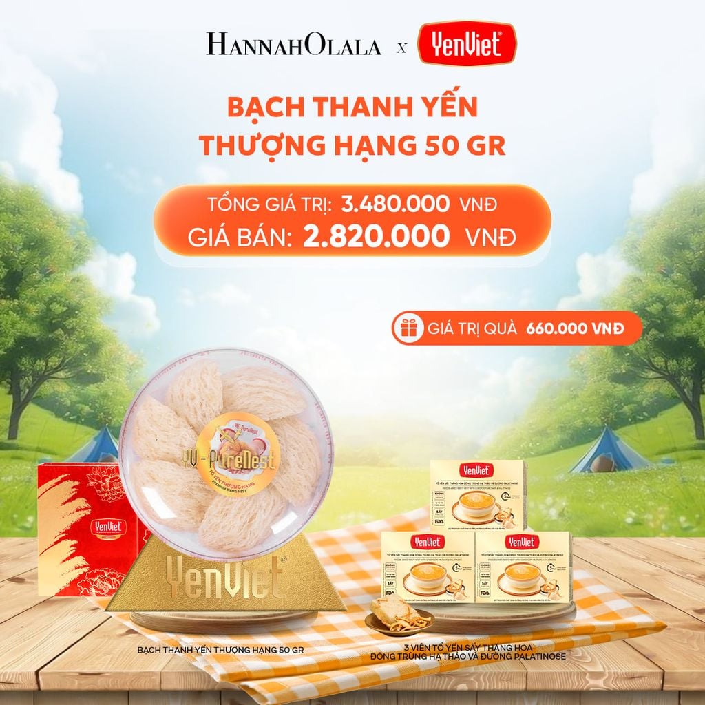  DEAL 7: BẠCH THANH YẾN 50gr 