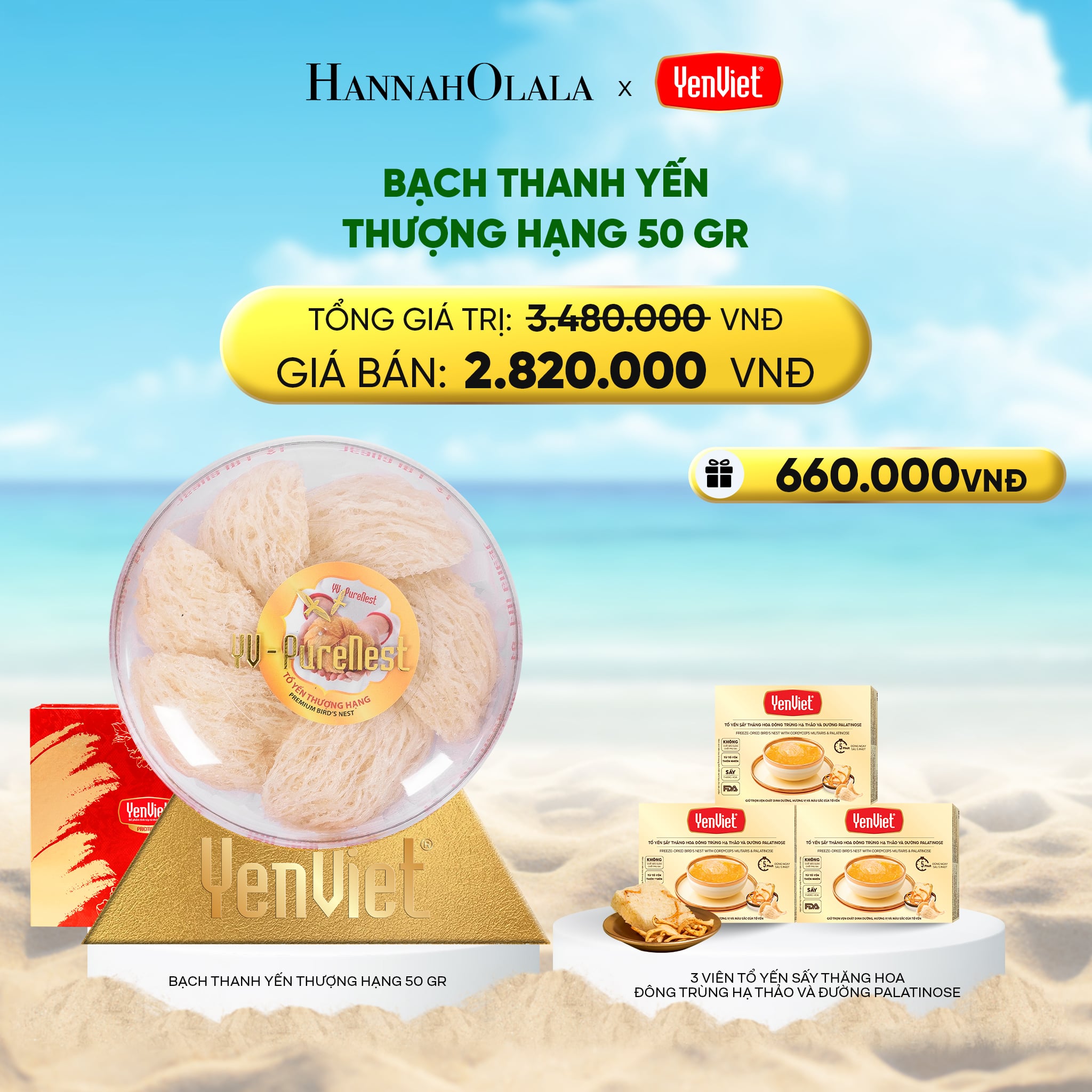 Bạch Thanh Yến 50g