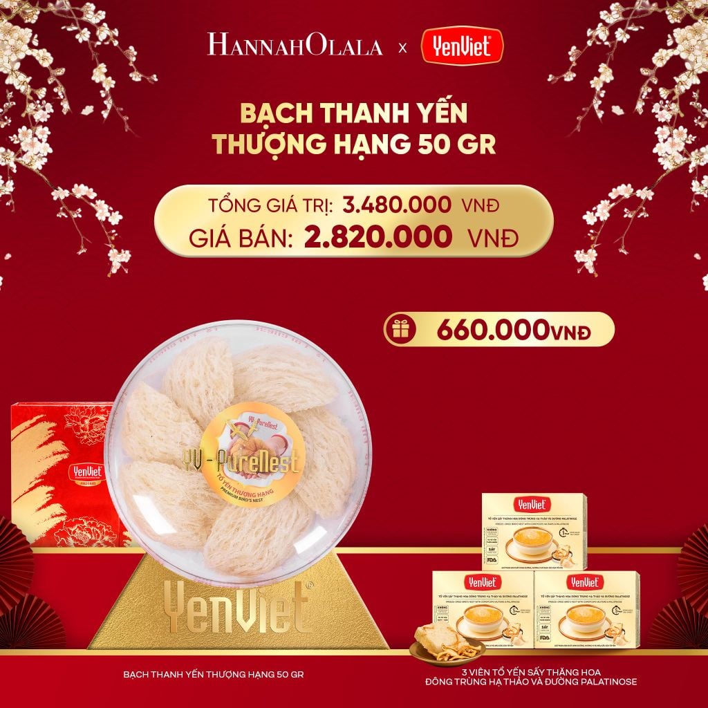  DEAL 7: BẠCH THANH YẾN 50GR 