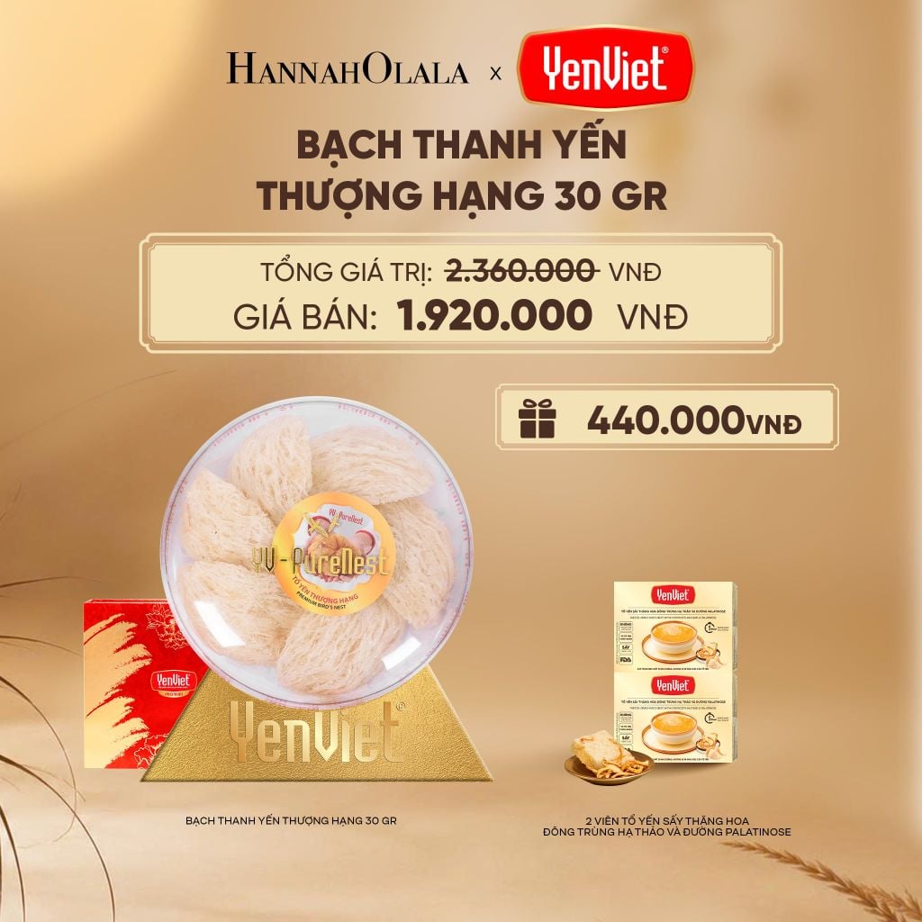  BẠCH THANH YẾN 30GR - E13 