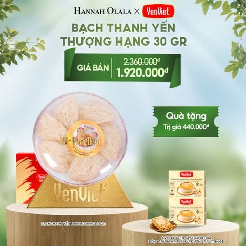  E99_DEAL 8: BẠCH THANH YẾN 30GR 