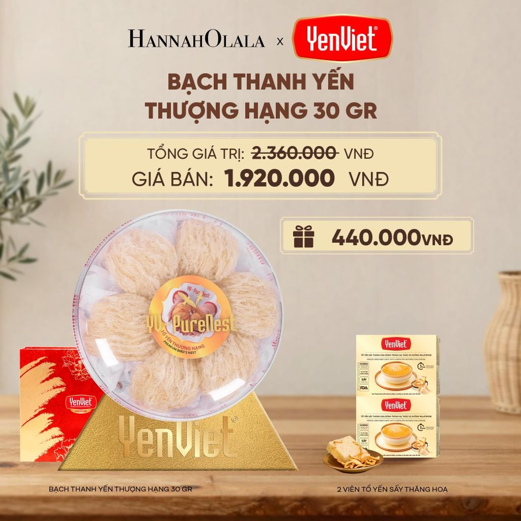  BẠCH THANH YẾN 30gr - DEAL 8 - D258 
