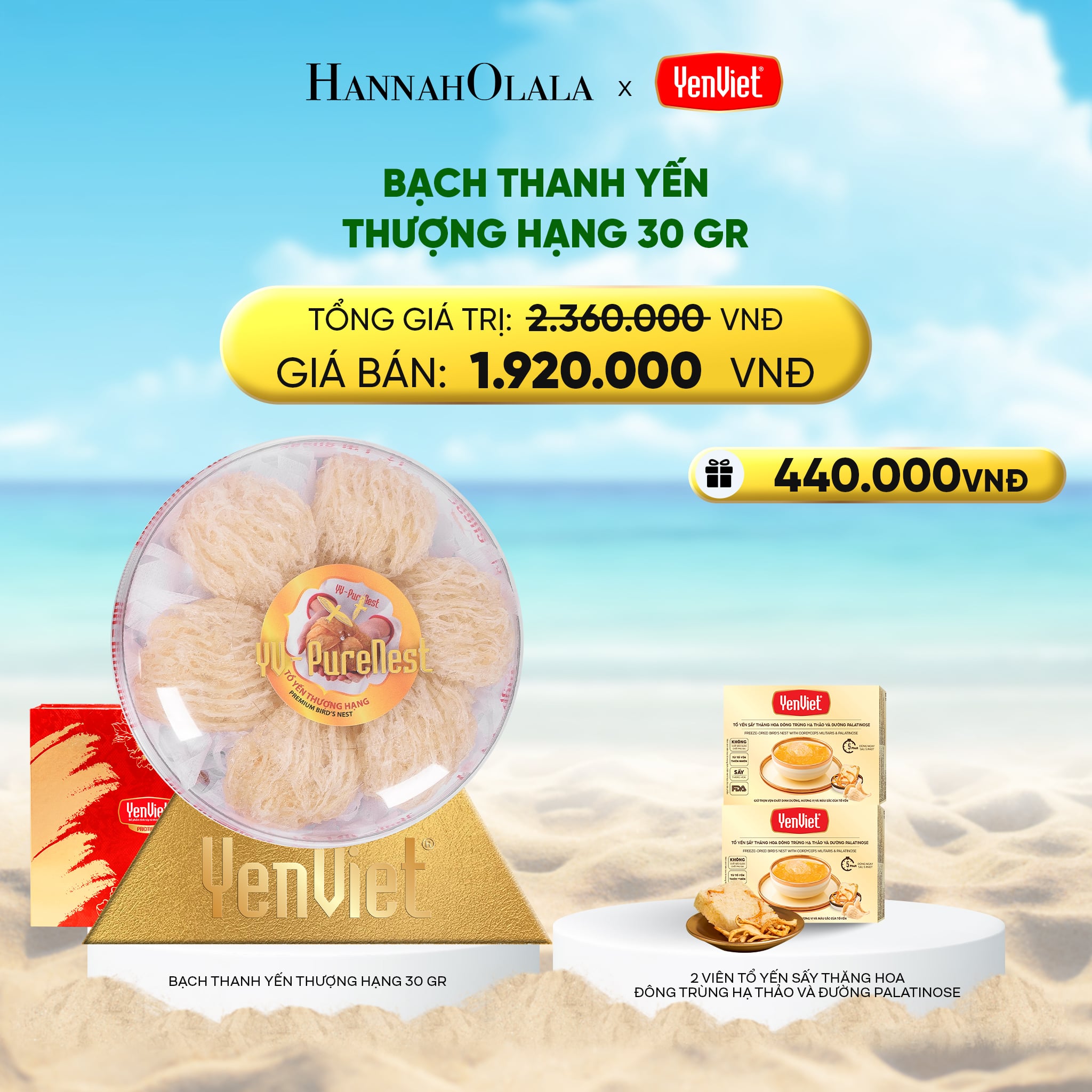 Bạch Thanh Yến 30gr