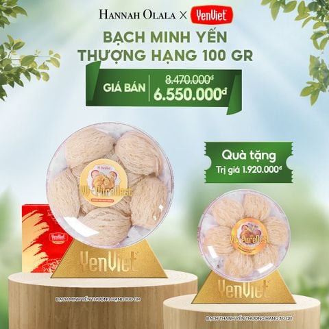  E100_DEAL 1: [FLASH SALE] BẠCH MINH YẾN 100GR 