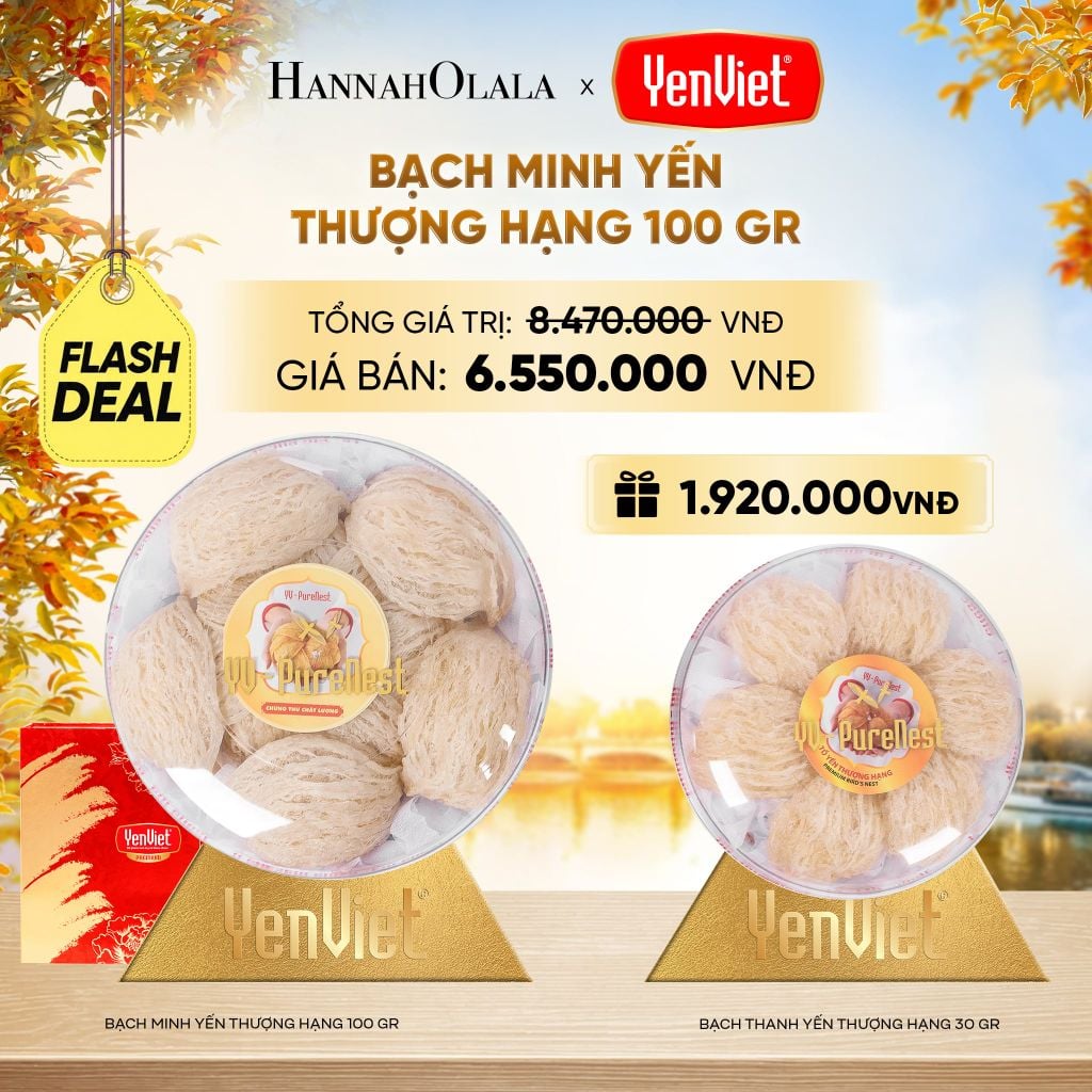  BẠCH MINH YẾN 100GR - DEAL 1 - E1847 