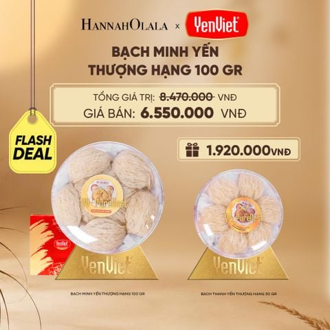  [FLASH SALE] BẠCH MINH YẾN 100GR - E14 