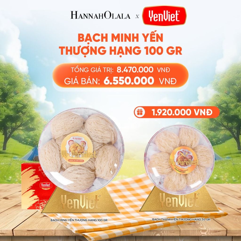  [FLASH SALE] BẠCH MINH YẾN 100GR 