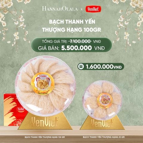  FLASH DEAL 2: BẠCH THANH YẾN 100GR 
