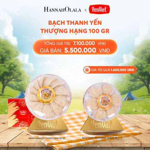  FLASH DEAL 2: BẠCH THANH YẾN 100GR 