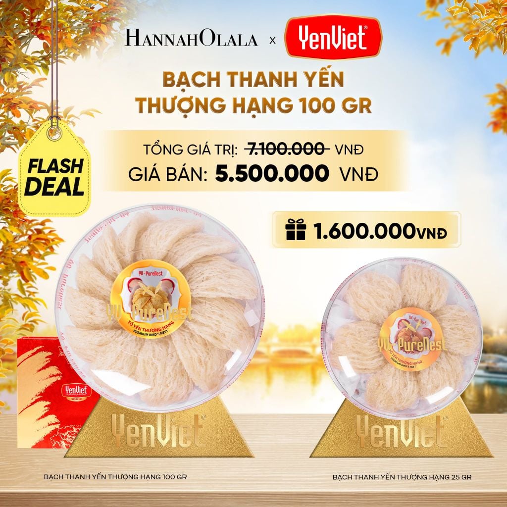  BẠCH THANH YẾN 100GR - FLASH DEAL 2 - E1848 