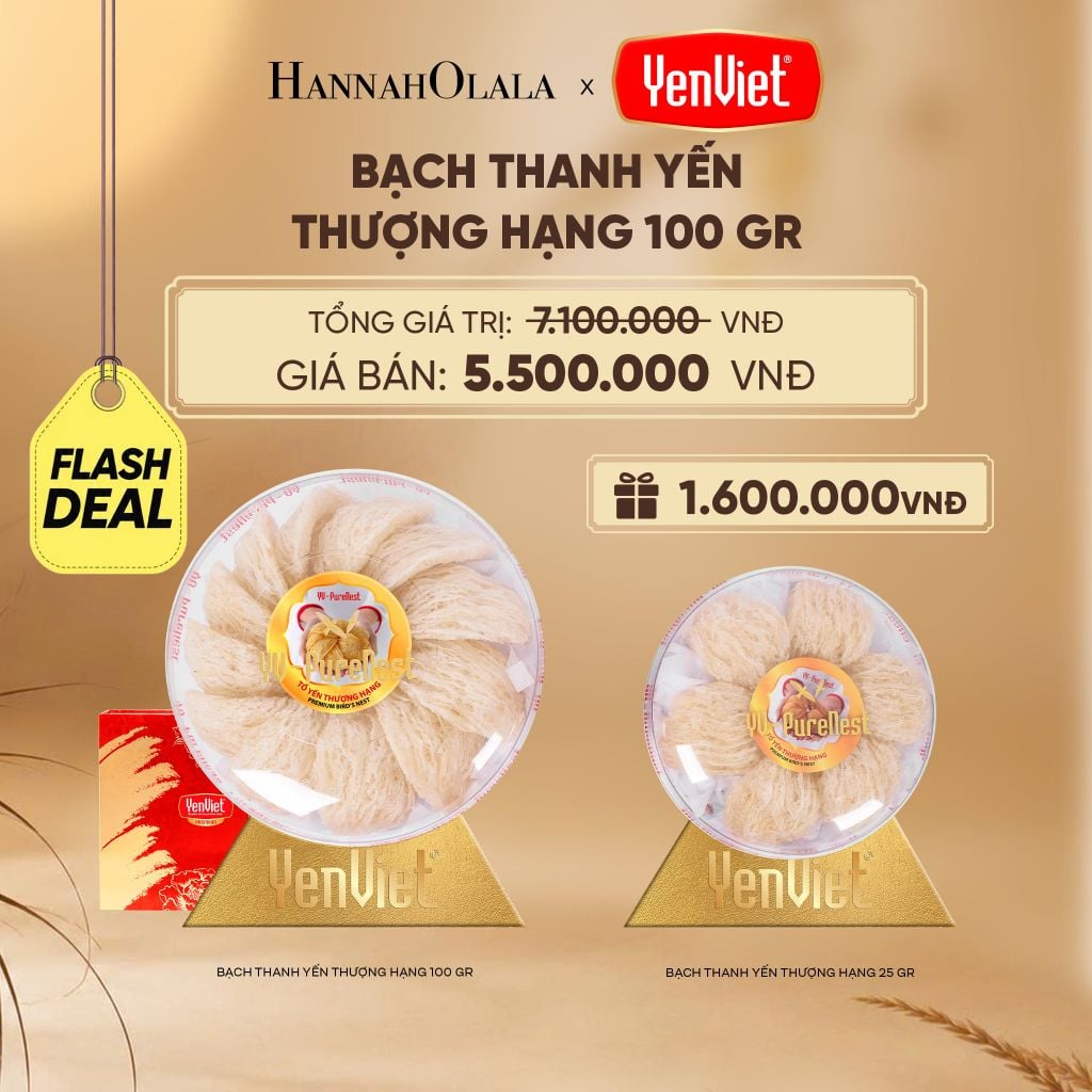  [FLASH SALE] BẠCH THANH YẾN 100GR - E15 