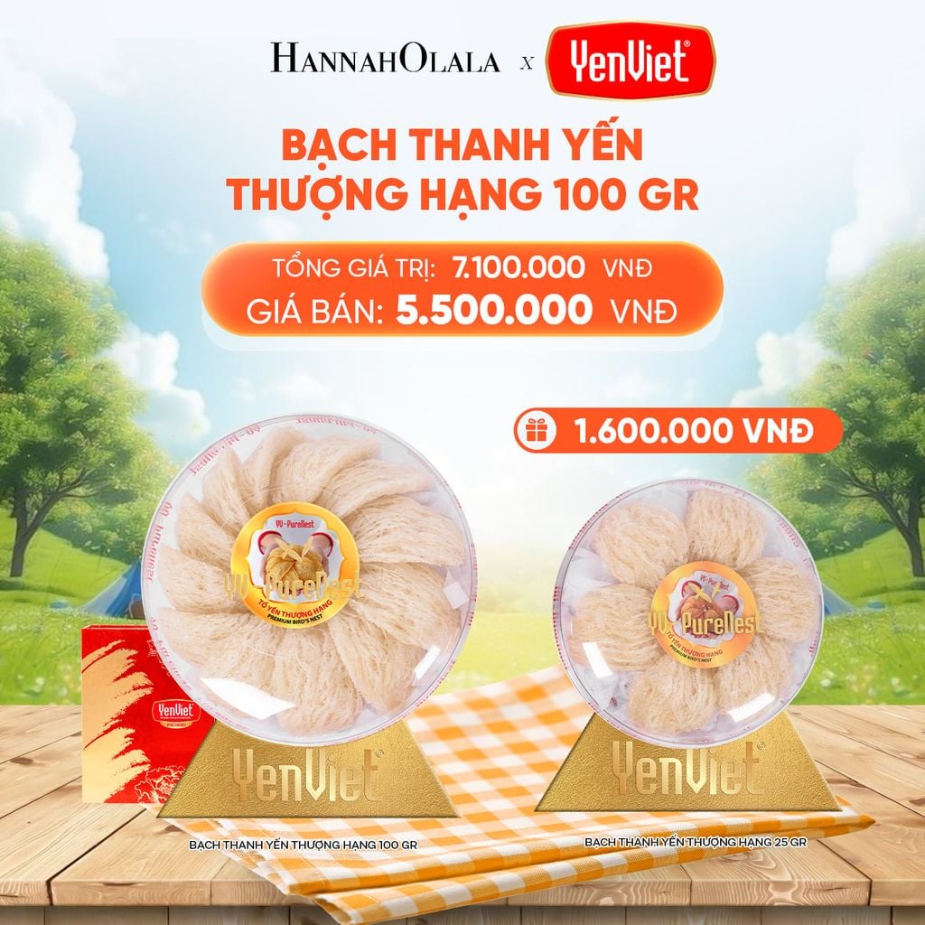  [FLASH SALE] BẠCH THANH YẾN 100GR 