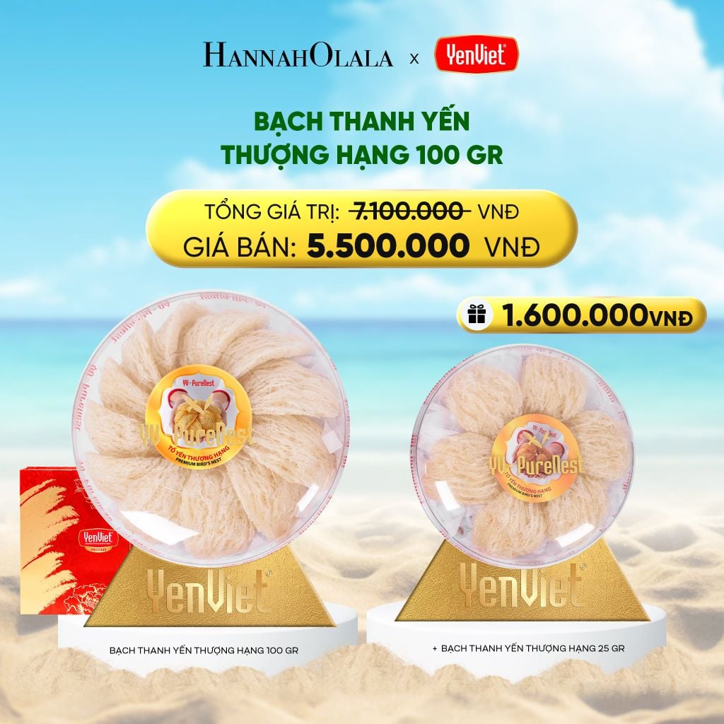  FLASH DEAL 2: BẠCH THANH YẾN 100GR 