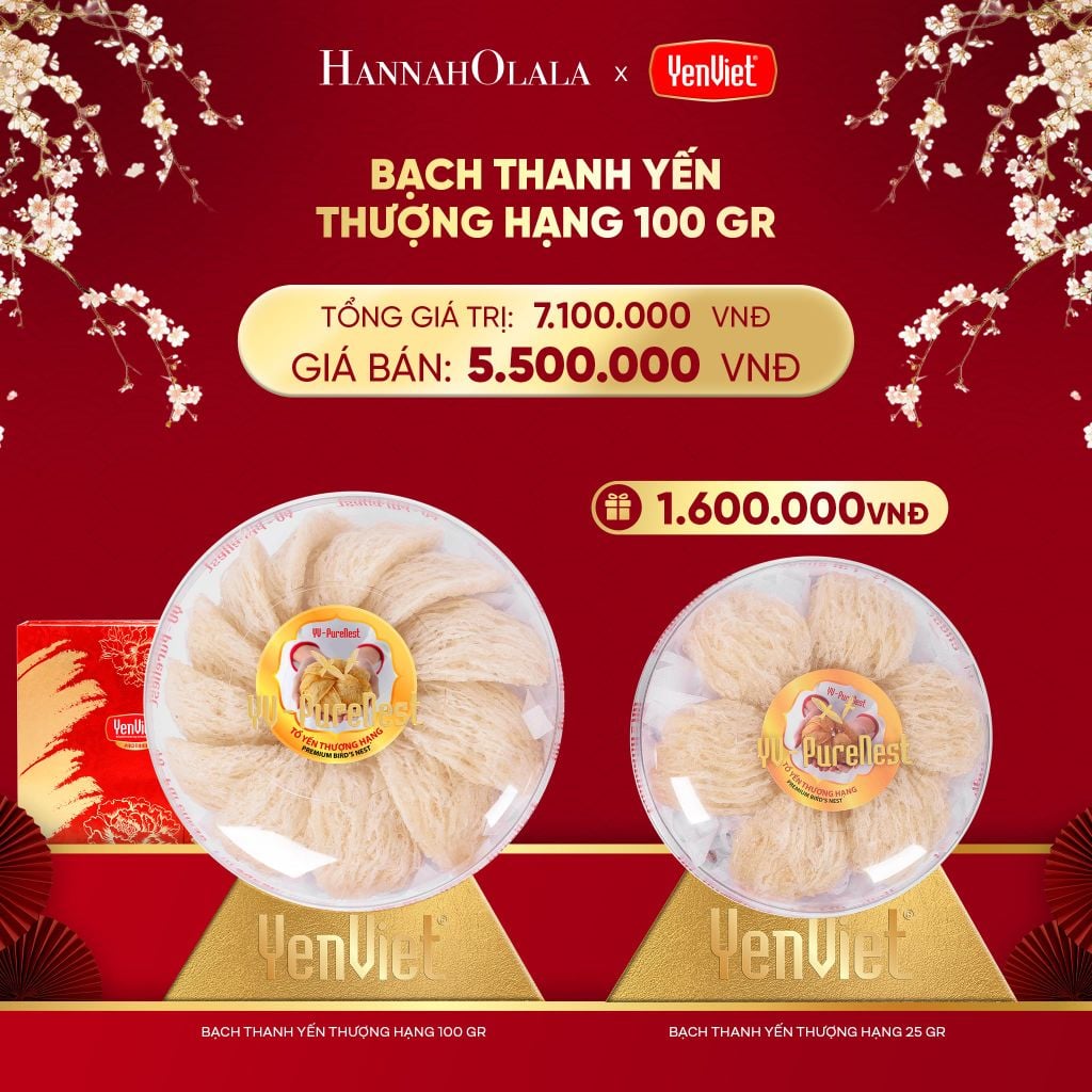  A366_FLASH DEAL 2: BẠCH THANH YẾN 100GR 