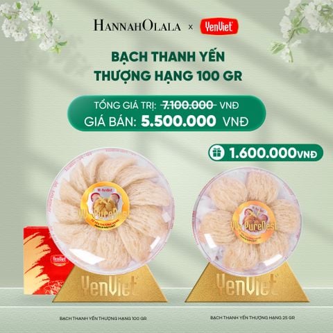  FLASH DEAL 2: BẠCH THANH YẾN 100GR 