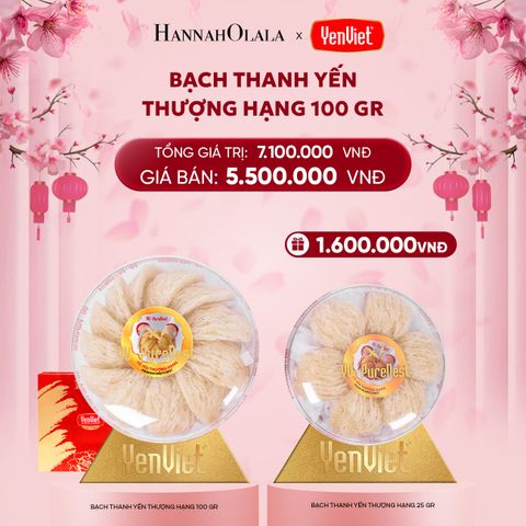  FLASH DEAL 2: BẠCH THANH YẾN 100GR 