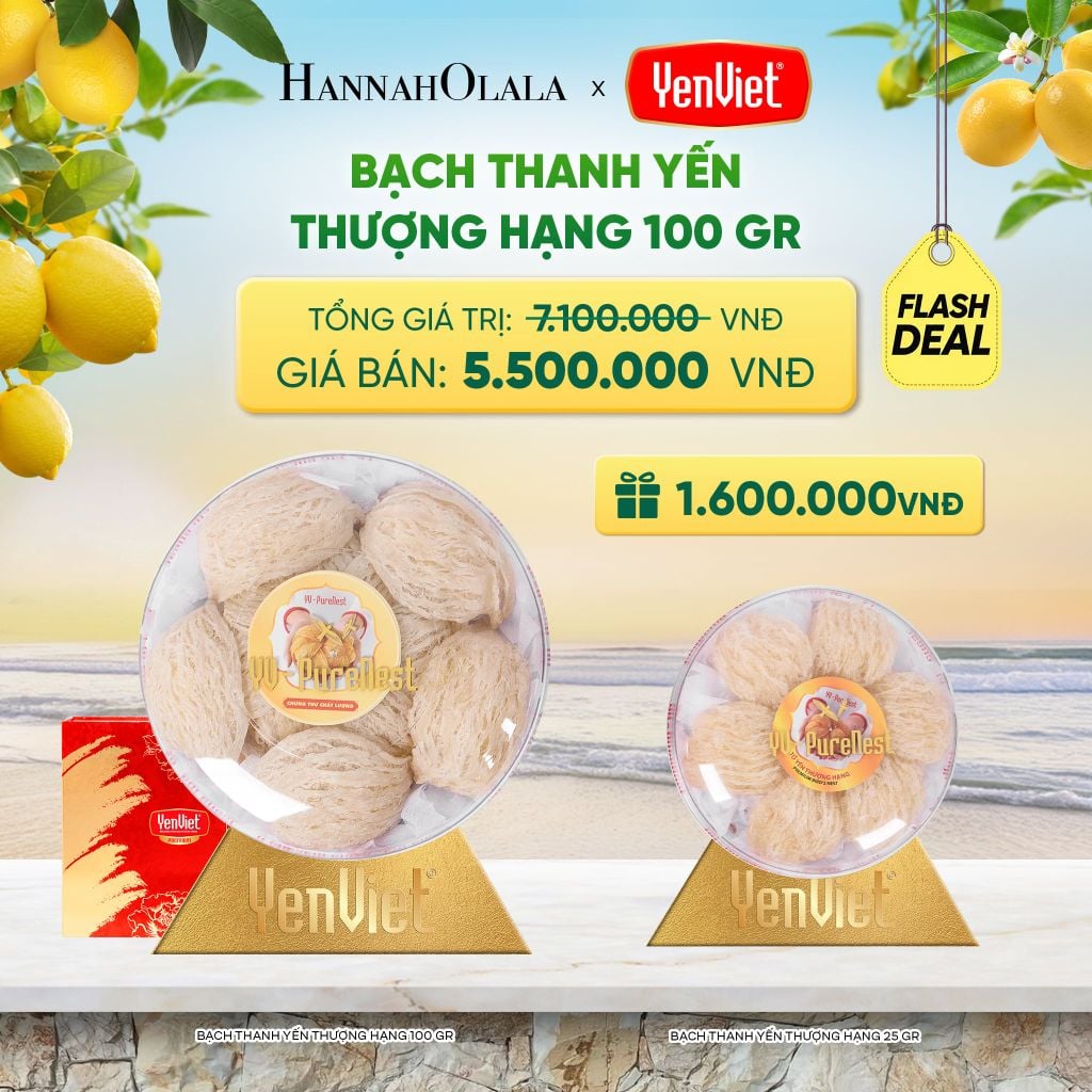  [FLASH SALE] BẠCH THANH YẾN 100GR 