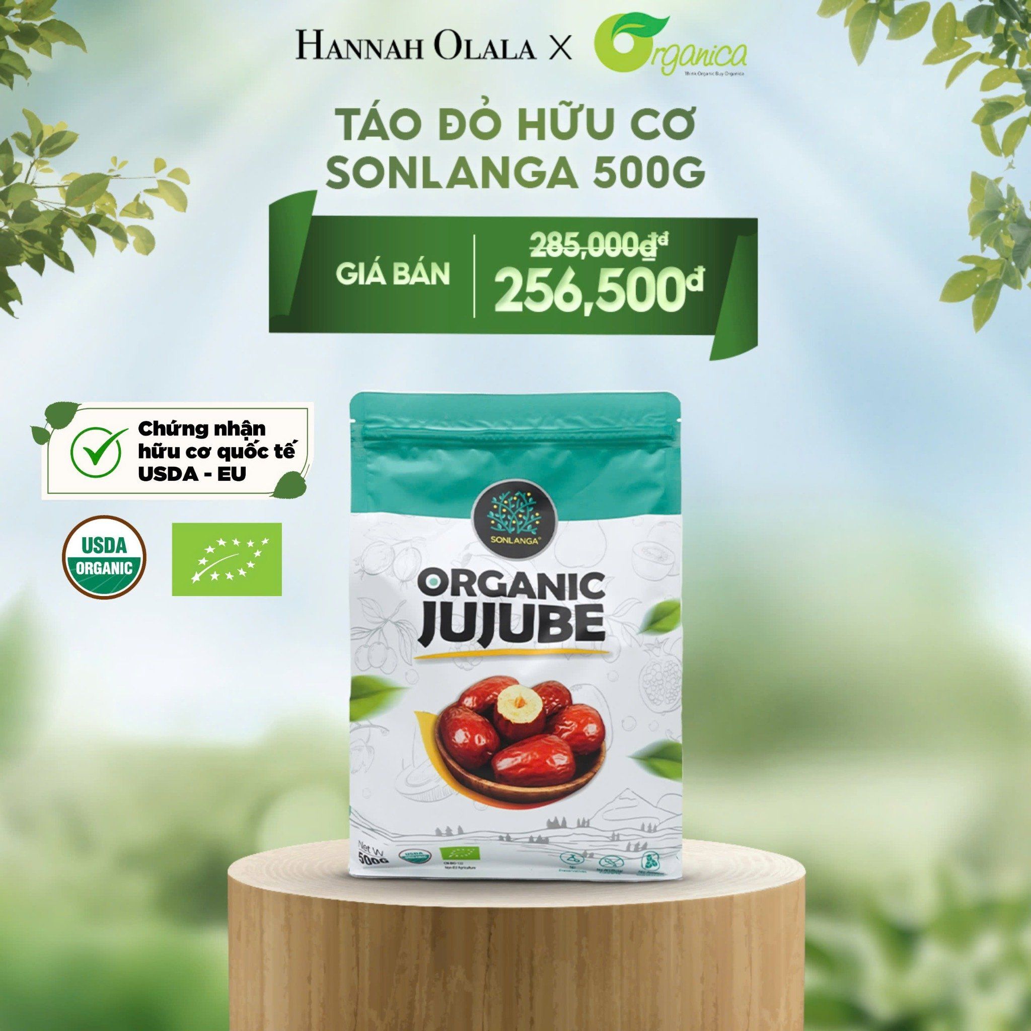 T16_DEAL 3: TÁO TÀU HỮU CƠ SONLANGA 500GR 