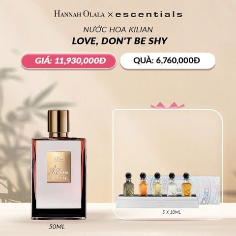  DEAL 22: NƯỚC HOA KILIAN LOVE DONT BE SHY REFILLABLE 100ML 