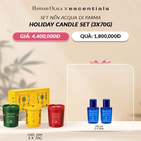  DEAL 15: BỘ NẾN THƠM ADP HOLIDAY 2023 CANDLE SET (3X70G) 