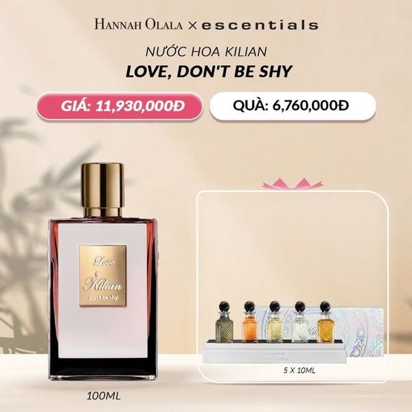  DEAL 22: NƯỚC HOA KILIAN LOVE DONT BE SHY REFILLABLE 100ML 