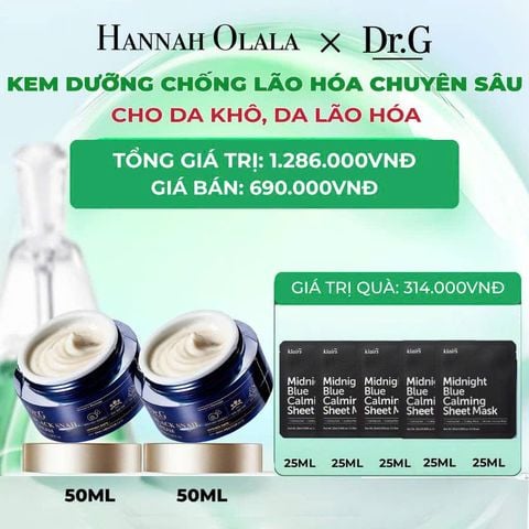  DEAL 7.1 BACKUP: COMBO 02 DRG KEM DƯỠNG BLACK SNAIL CREAM 50ML 