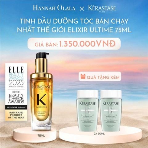  C865_DEAL 2: [FLASH DEAL] TINH DẦU DƯỠNG TÓC BÁN CHẠY NHẤT THẾ GIỚI ELIXIR ULTIME 75ML 
