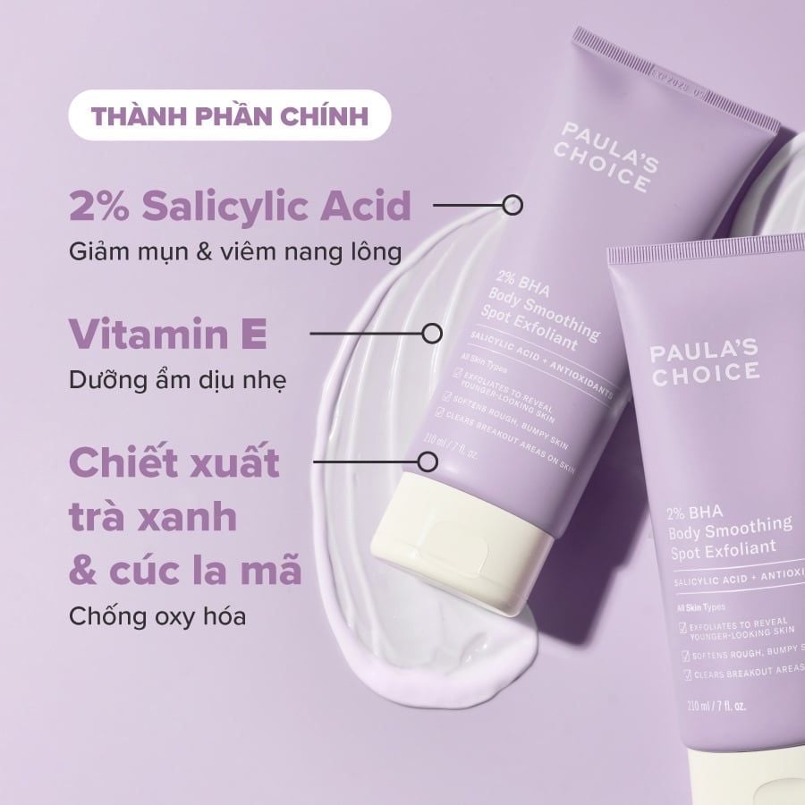  DEAL 7: [PHIÊN BẢN MỚI] KEM DƯỠNG THỂ HỖ TRỢ GIẢM MỤN VÀ LÀM MỊN DA 2% BHA 210ML 