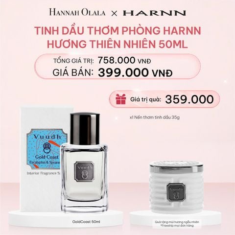  E477_DEAL 7: TINH DẦU THƠM PHÒNG HARNN HƯƠNG THIÊN NHIÊN 50ML 