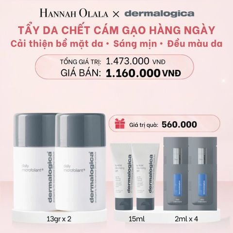  E0184_DEAL 5: COMBO 2 TẨY DA CHẾT SÁNG MỊN – RẠNG RỠ DAILY MICROFOLIANT 13GR 