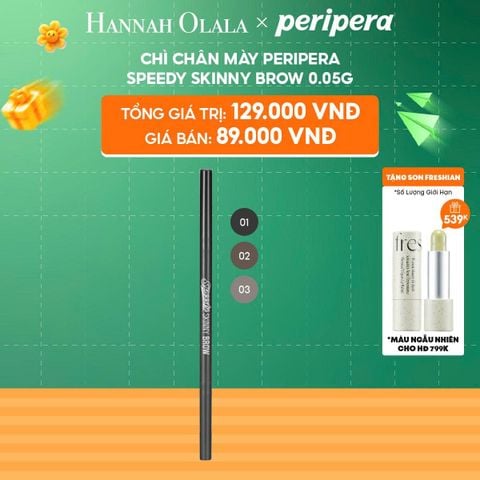 C110_DEAL 3: CHÌ CHÂN MÀY PERIPERA SPEEDY SKINNY BROW 0.05G 