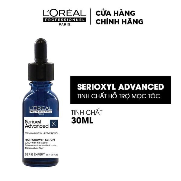  DEAL 13: [PHIÊN BẢN TRẢI NGHIỆM] TINH CHẤT HỖ TRỢ MỌC TÓC L'ORÉAL PROFESSIONNEL SERIOXYL ADVANCED 30ML 