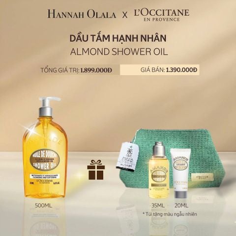  A2_DEAL 2: DẦU TẮM HẠNH NHÂN L'OCCITANE 500ML 