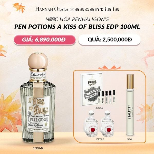  DEAL 10: NƯỚC HOA PENHALIGONS PEN POTIONS A KISS OF BLISS EDP 100ML 