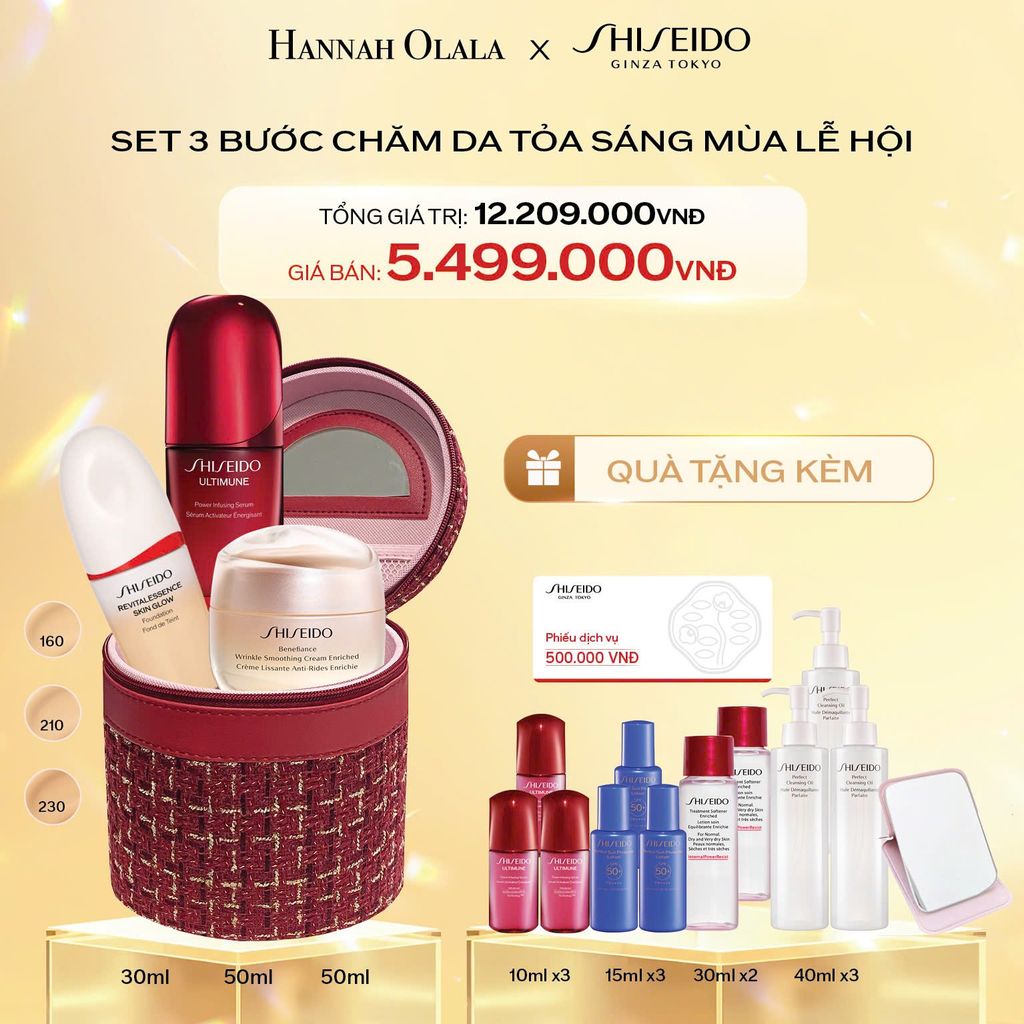  C199_DEAL 10: [GIAO HÀNG TỪ 17/11] SET QUÀ TẶNG HOLIDAY (ĐỘC QUYỀN HANNAH OLALA) 