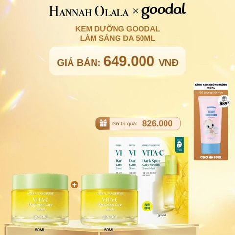  C1447_DEAL 3: KEM DƯỠNG GOODAL LÀM SÁNG DA 50ML 