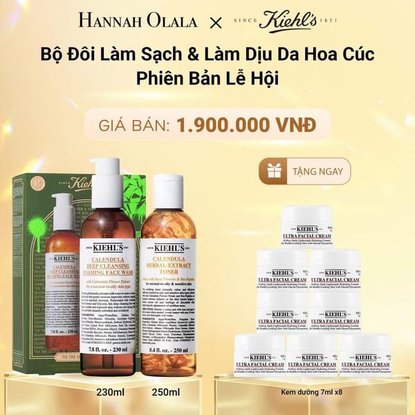  C89_DEAL 11_RE: [PHIÊN BẢN LỄ HỘI 2025] BỘ ĐÔI SỮA RỬA MẶT HOA CÚC 230ML & TONER 250ML 