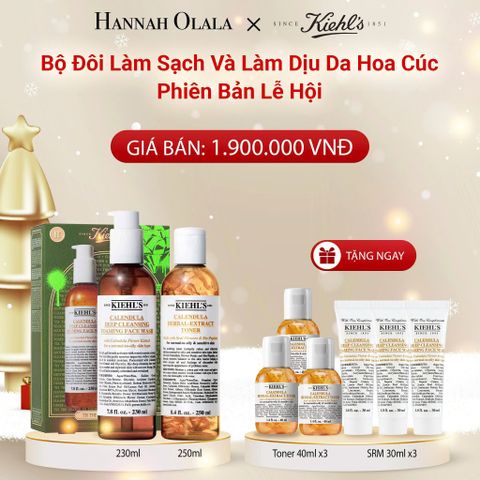  A1140_DEAL 10: [PHIÊN BẢN LỄ HỘI 2025] BỘ ĐÔI SỮA RỬA MẶT HOA CÚC 230ML & TONER 250ML 