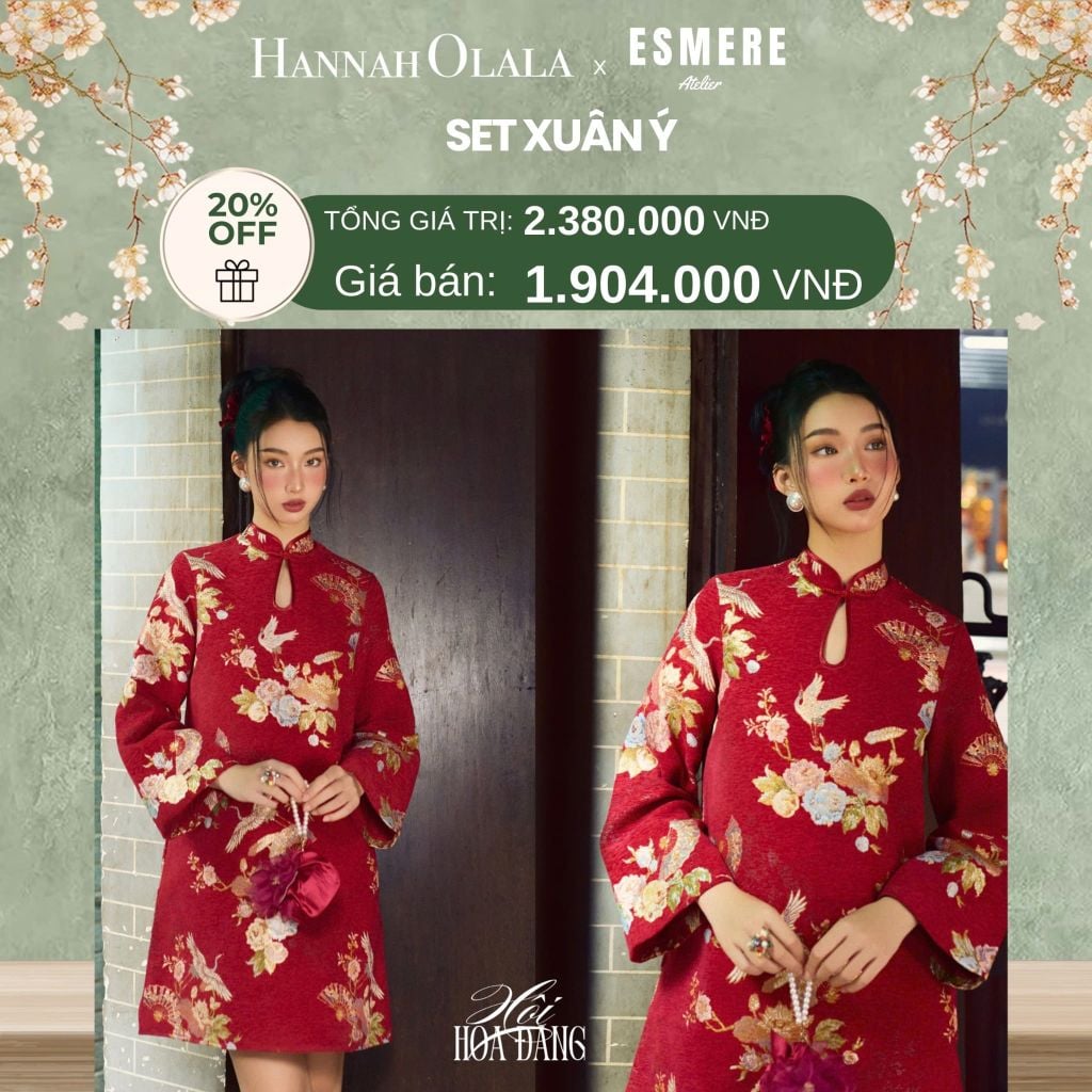  DEAL 8: ĐẦM MẶC TẾT XUÂN Ý 