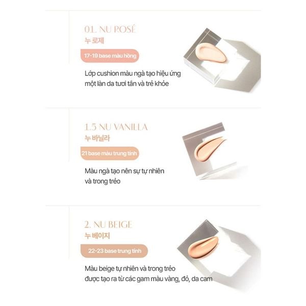  D984_DEAL 5: COMBO PHẤN NƯỚC CHE PHỦ ATHÉ PEBBLE SKIN FITTING CUSHION 3IN1 CHO LỚP NỀN MỊN MÀNG SPF50+ PA++++ & SON DƯỠNG CĂNG BÓNG ATHÉ LIP GLOWY BALM 3.4G (MÀU 02 FLIRT) 