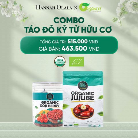  B135_DEAL 9: COMBO TÁO ĐỎ KỶ TỬ HỮU CƠ 