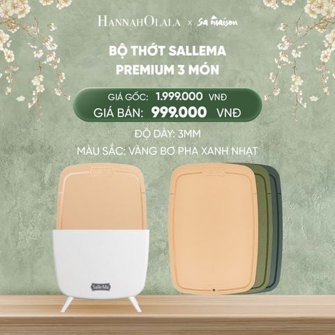  DEAL 18: BỘ THỚT SALLEMA PREMIUM 3 MÓN 