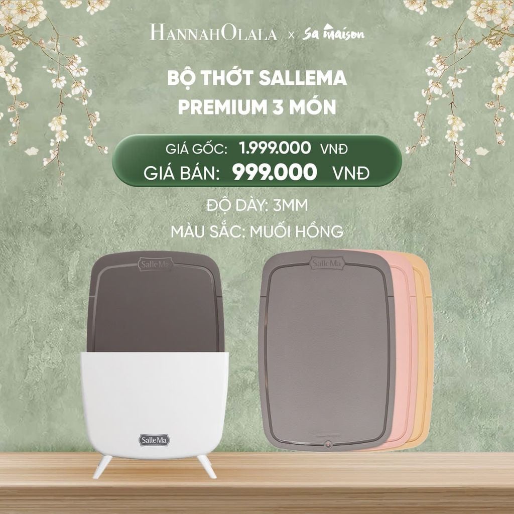  DEAL 18: BỘ THỚT SALLEMA PREMIUM 3 MÓN 