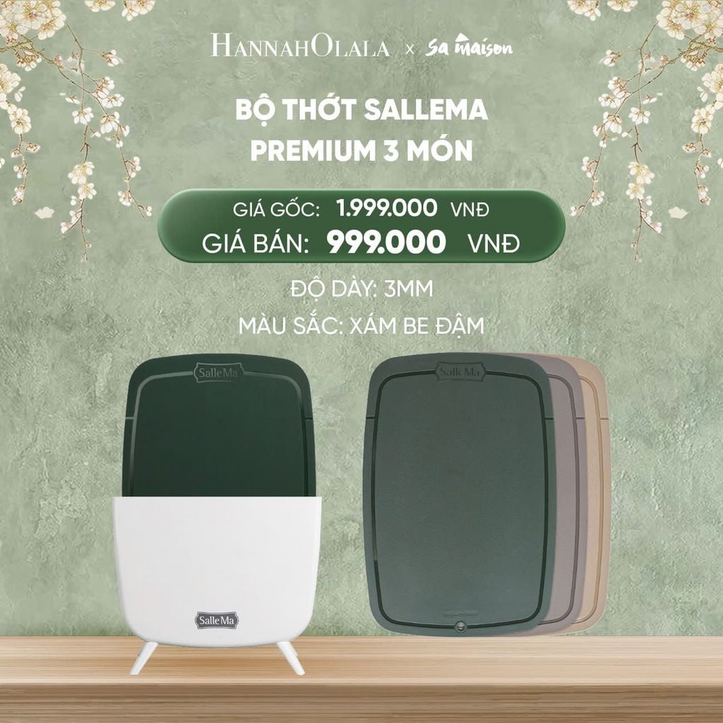  DEAL 18: BỘ THỚT SALLEMA PREMIUM 3 MÓN 