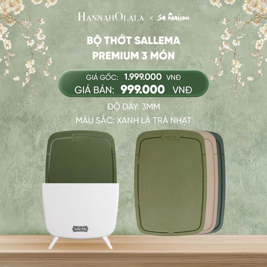  DEAL 18: BỘ THỚT SALLEMA PREMIUM 3 MÓN 